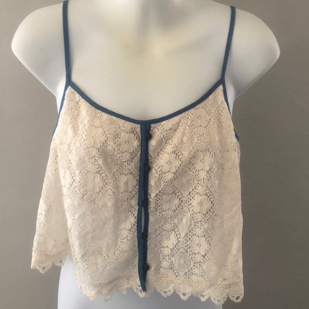 Lacy tank top